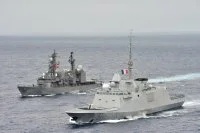 Les frégates Lorraine et Yamagiri (Japon)