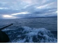 En mer, gros temps et accalmies se succèdent