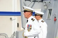 Prise de commandement de la frégate Jean Bart