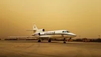 Un avion de surveillance maritime Falcon 50 M