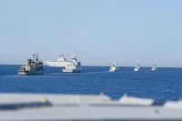 Les participants à l’exercice multilatéral MEDUSA-10