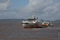 Exercice de lutte contre les pollutions maritimes en Guyane
