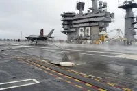 Premier appontage d'un F-35C