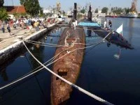 Journée Portes Ouvertes en 2009 à la force sous-marine bulgare