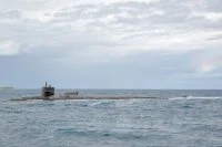 Le sous-marin nucléaire lanceur de missiles de croisière USS Florida