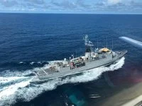 Le patrouilleur de haute-mer (PHM) Commandant Ducuing