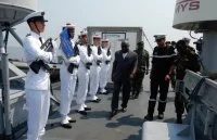 Visite officielle à bord du LV Lavallée