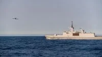 Le groupe naval face à l'assaut d'un drone aérien