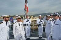 L’aviso « Commandant Bouan » à l’honneur pour son action lors des missions Triton et Sophia