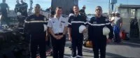 Les élèves commissaires en stage de découverte du milieu maritime