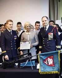 Signature de la charte de parrainage de la PMM Kieffer par le commando Kieffe