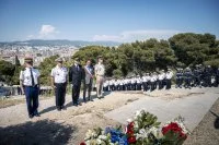 Cérémonie d'hommage aux marins-pompiers victimes du devoir