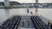 Relève d'équipage au Japon pour la frégate Bretagne