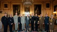 Le roi Charles III reçoit les chefs d'état-major français et britanniques