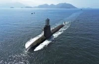 Le sous-marin brésilien Riachuelo effectue des essais de propulsion