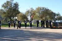 Inspection de la garde d'honneur