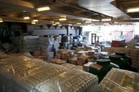 2000 tonnes de fret ont été embarqués sur le Siroco