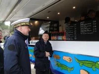 Un food-truck sur la base navale de Toulon