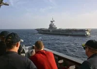 Des bâtiments de l'OTAN s'entraînent avec le groupe du porte-avions Charles de Gaulle