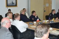 Rencontre entre les chefs de 15 marines alliées de l'OTAN