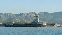 Appareillage du porte-avions Charles de Gaulle