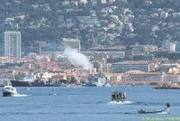 La frégate australienne HMAS Sydney quitte Toulon