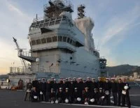 La PMM de Brignoles sur le pont du BPC Tonnerre