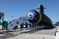 Lancement du sous-marin brésilien Riachuelo