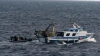 Contrôle d'un bateau de pêche