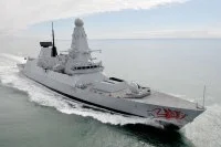 Le destroyer britannique HMS Dragon