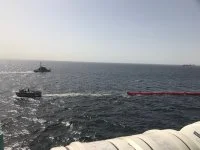Présentation du barrage anti-pollution du BSAM Seine