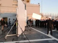Les dessous du tournage de la campagne de recrutement à bord du BPC Tonnerre