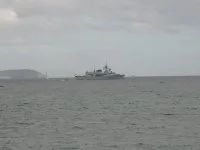 La frégate canadienne Ville de Québec arrive à Toulon