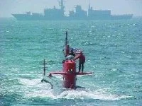 Le NR-1 en surface