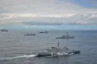 La frégate Normandie durant l’exercice RAGNAR VIKING