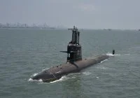 Un sous-marin indien du type Scorpène, classe Kalvari
