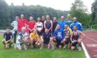 7 réservistes  marine participent aux épreuves sportives pour la Médaille des sports Allemande à Müllheim
