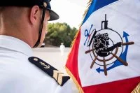 Remise du fanion de l’École des matelots du Pôle Écoles Méditerranée