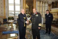 Visite du CEMM saoudien à l'hôtel de la Marine