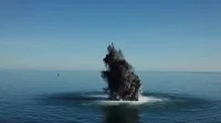 Pétardement d'une mine de fond historique type BM1000