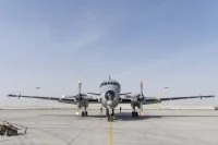 Un avion de patrouille maritime Atlantique 2 sur la base aérienne de La Sude