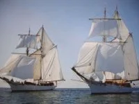 Les goélettes de la Marine Nationale