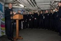 Cérémonie des voeux d'ALFAN aux marins de Brest