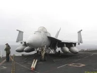 Un chasseur F-18