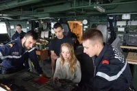La classe Défense des « Allobroges » à bord du Forbin