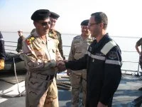Le Commandant Bouan fait escale en Irak