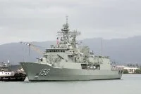 La frégate australien « HMAS Anzac »