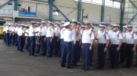 Remise de fourragères à la Flottille 4F