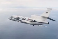 Un avion Falcon 50 de la marine nationale
