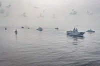 Les participants de l'exercice LA PÉROUSE